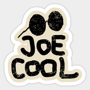 Joe cool - Snoopy - vintage style Sticker